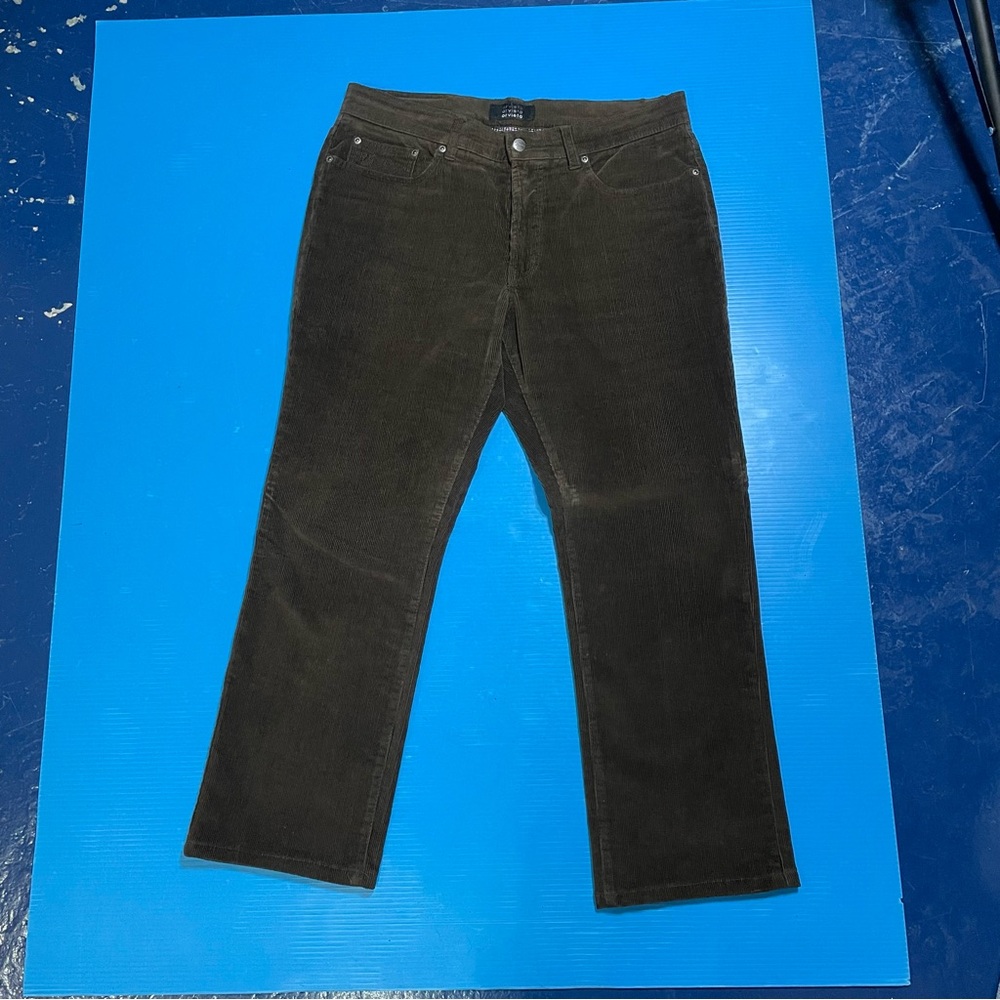 Classic‎ Men's Corduroy Trousers in Rich olive green